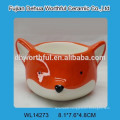 Hot sale fox shape ceramic toothpick holder